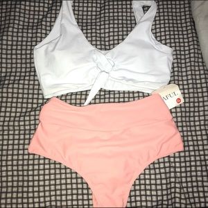Zaful high waisted bikini set